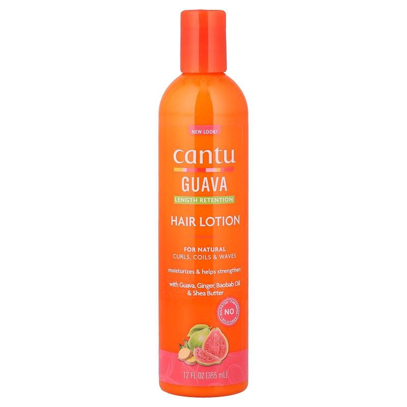 لوسیون مو آبرسان و تقویت‌کننده کانتو گواوا و زنجبیل Cantu Guava & Ginger Moisturizing Hair Lotion