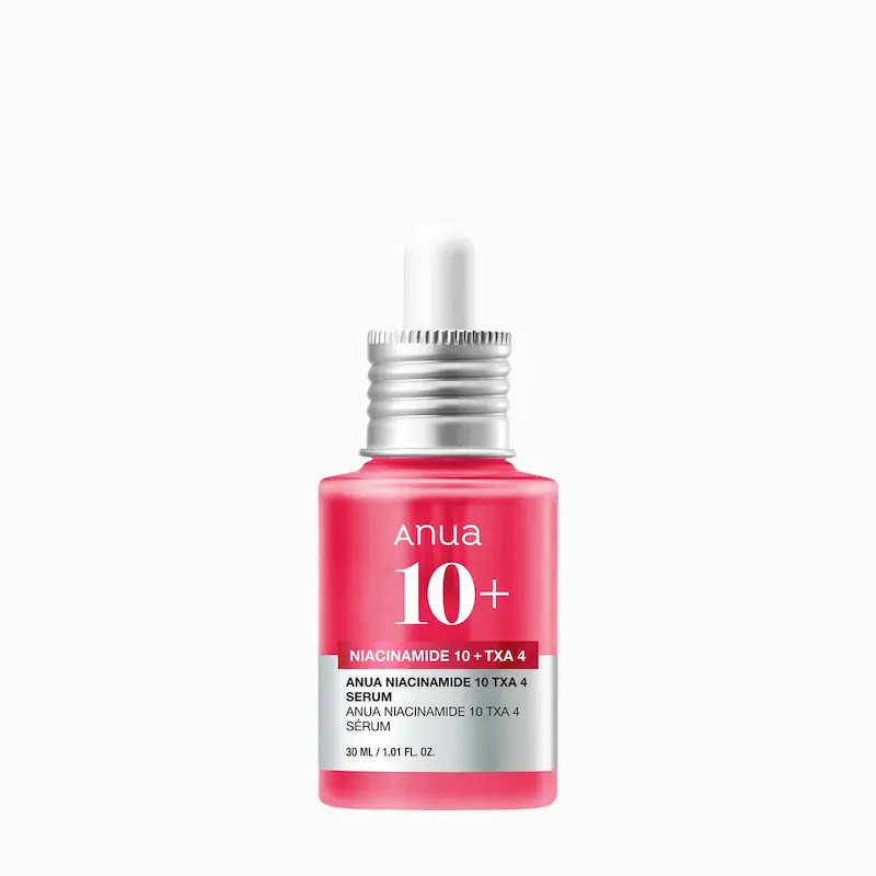 سرم ضد لک و روشن‌کننده آنوا نیاسینامید ۱۰٪ + ترانگزامیک اسید ۴٪ Anua Niacinamide 10% + TXA 4% Serum