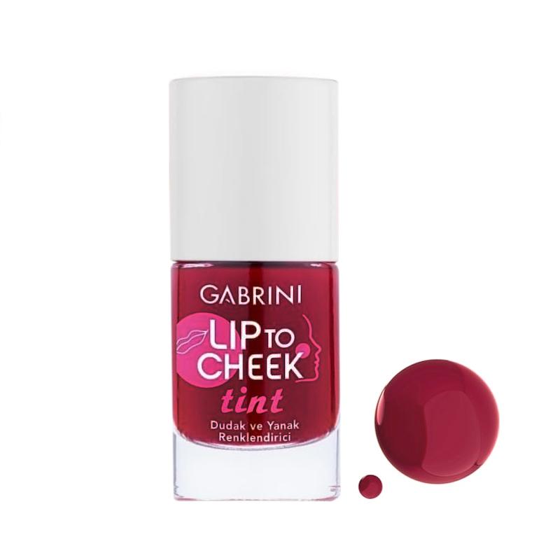 تینت لب و گونه گابرینی مدل رز پینک | GABRINI Lip & Cheek Tint ROSE PINK