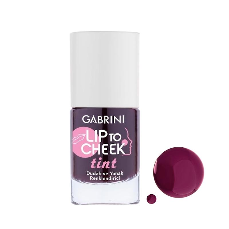 تینت لب و گونه گابرینی مدل چری رد | GABRINI Lip & Cheek Tint CHERRY RED