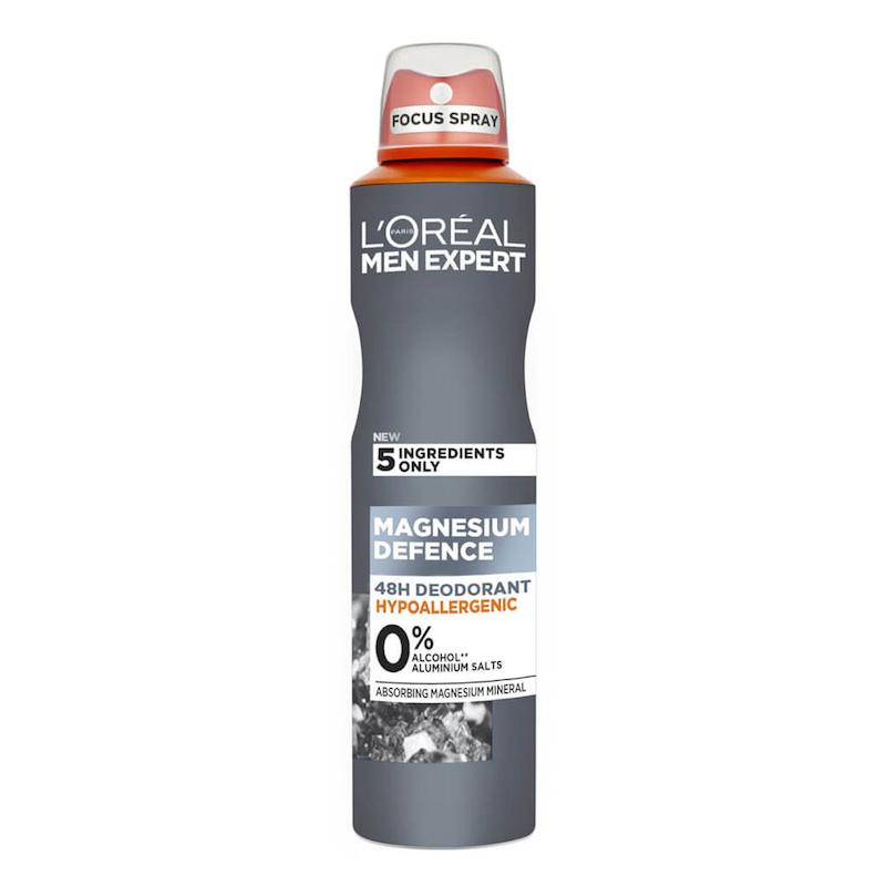 اسپری ضدتعریق لورال مدل Magnesium Defence حجم 250 میلی لیتر