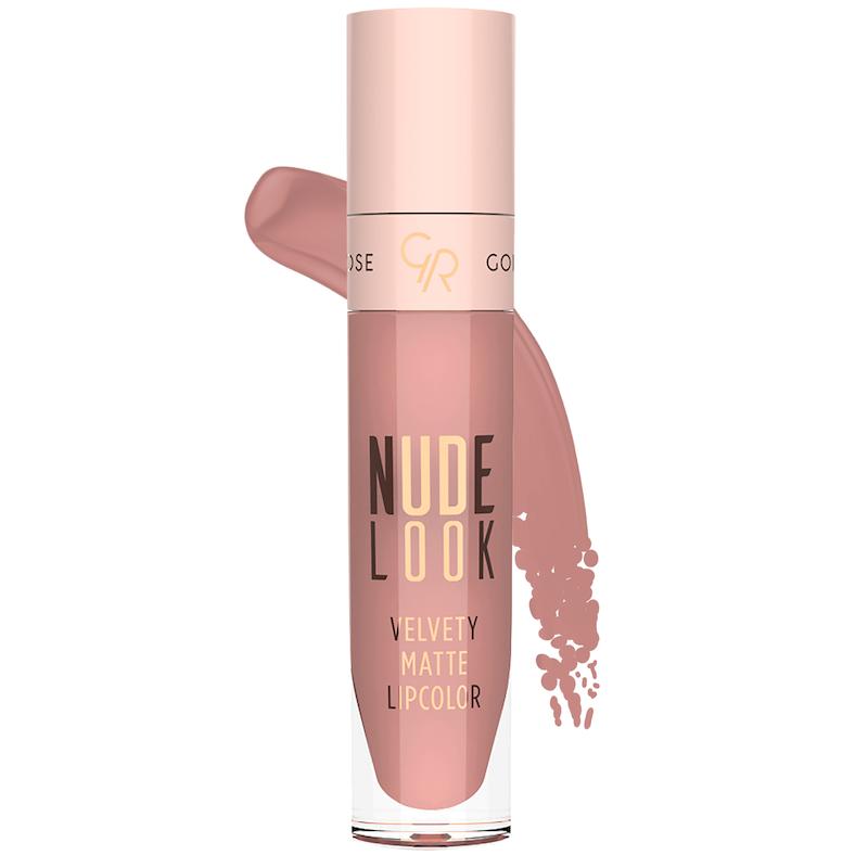 رژ لب مایع مات نودلوک گلدن رز | Golden Rose Nude Look Matte Liquid Lipstick