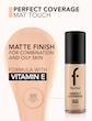 کرم پودر مات فاقد چربی و ضد حساسیت فلورمار مدل مت تاچ | Flormar Mat Touch Foundation
