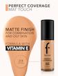 کرم پودر مات فاقد چربی و ضد حساسیت فلورمار مدل مت تاچ | Flormar Mat Touch Foundation