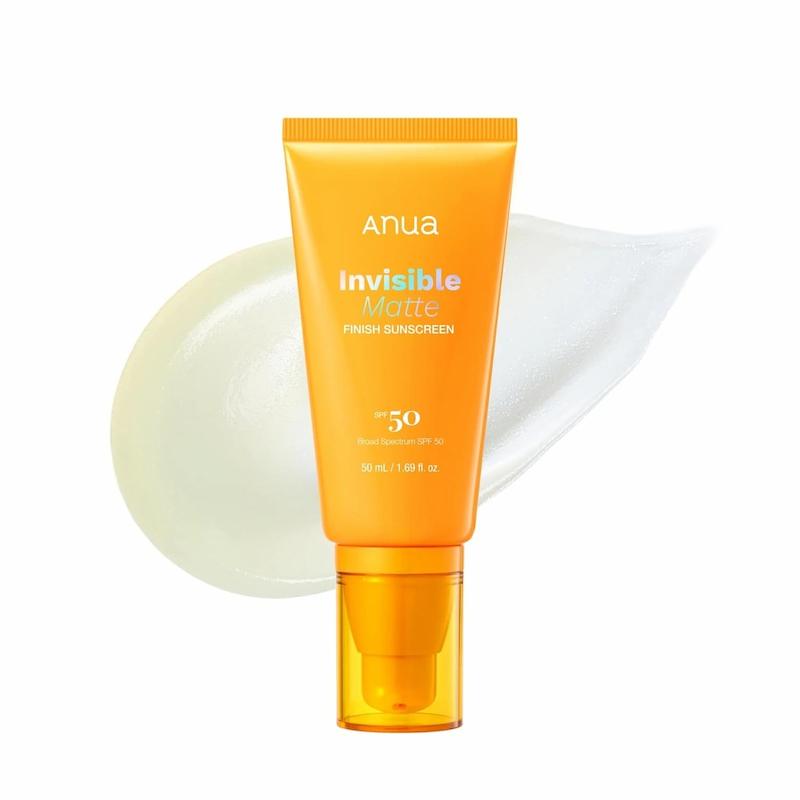 ضد آفتاب بی‌رنگ با فینیش مات آنوا مدل Invisible Matte SPF50+ حجم 50 میل