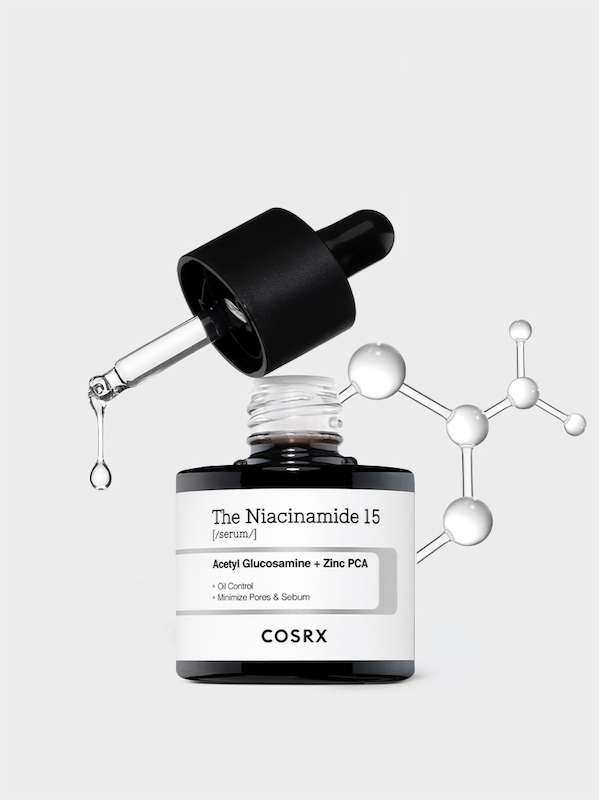 سرم نیاسینامید ۱۵٪ کوزارکس The Niacinamide 15 حجم ۲۰ میلی‌لیتر