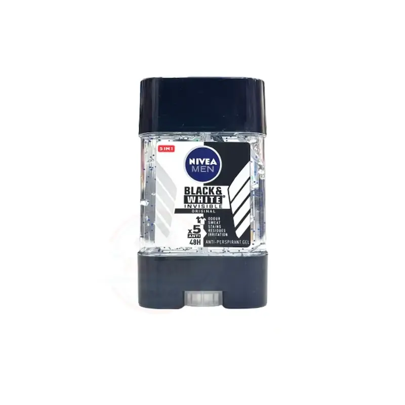 مام ژله ای ضدتعریق مردانه نیوآ NIVEA MEN مدل Black & White Invisible Original