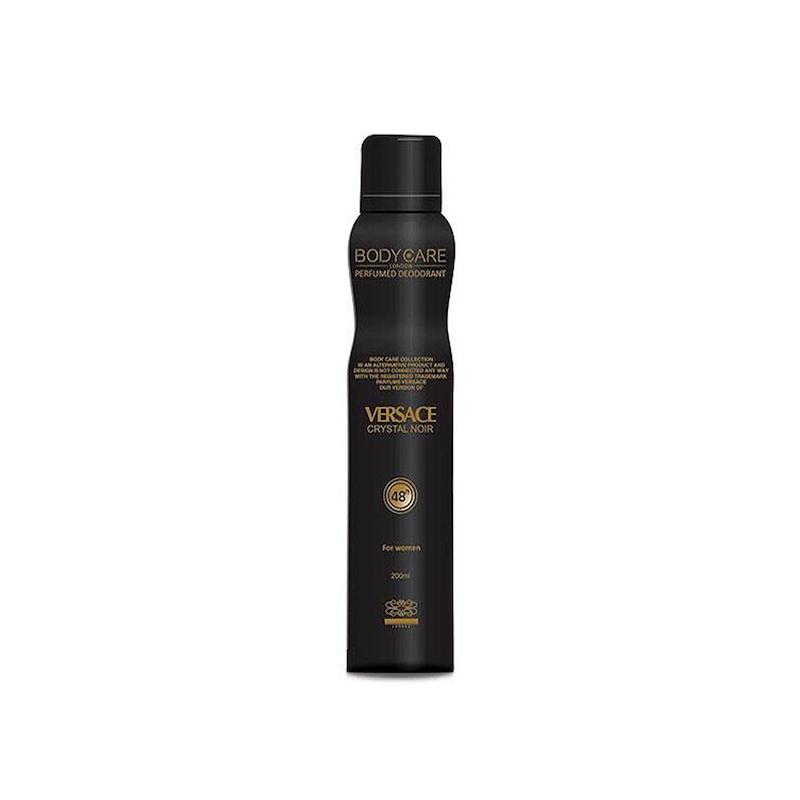 اسپری بادی کر body care مدلversace crystal noir ورساچه حجم 200 میلی لیتر