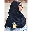 مقنعه طرح دار