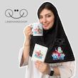 مقنعه معلمی چاپی ۳۱