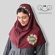 مقنعه طرح چاپی 81