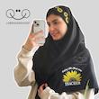 مقنعه طرح چاپی 87