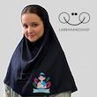 مقنعه  مامایی چاپی ۱۲۰