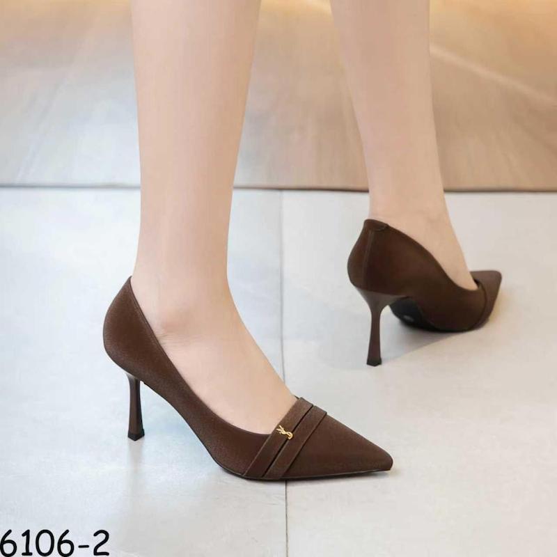 کفش مجلسی پاشنه دار وارداتی 2-6106