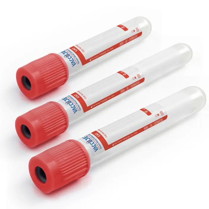 لوله خونگیری خلاء با فعال‌کننده لخته (Clot Activator) 9ml