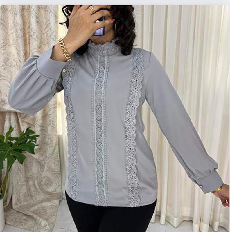 شومیز گیپوری  کد 1123