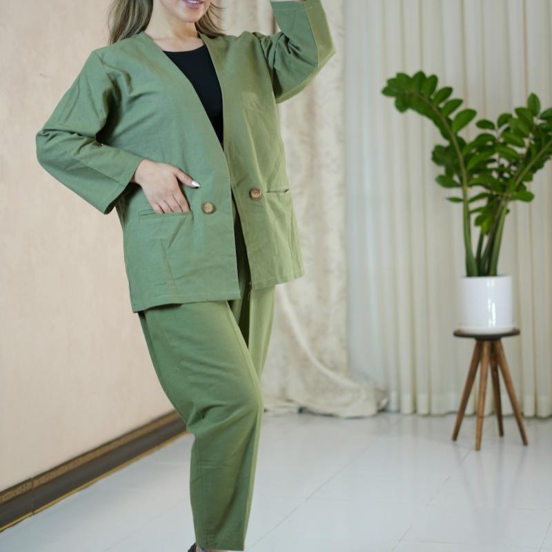 کت و شلوار دو جیب کد 4137