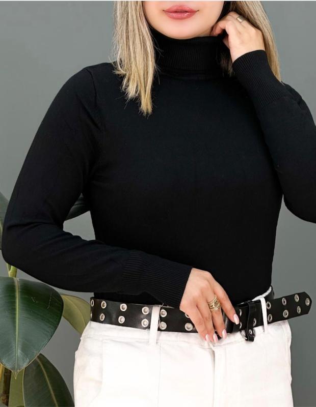 بلوز گپ یقه ۵ سانت کد 9156