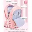 کوله پشتی مدرسه مدل عروسکی از جنس پلی استر در اندازه 56 × 30 × 5 سانتی‌متر