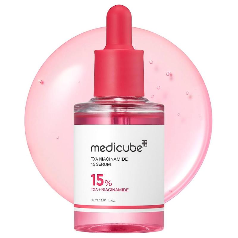 سرم روشن کننده و ضدلک نیاسینامید و ترانگزامیک اسید Medicube Niacinamide 15% TXA Serum