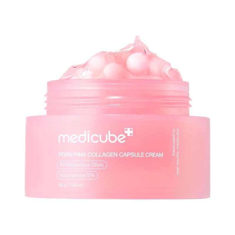 کرم کپسولی ترمیم و آبرسان قوی Medicube PDRN Pink Capsule Cream