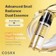 اسنس دوگانه حلزون برای درخشندگی و ترمیم COSRX Advanced Snail Radiance Dual Essence