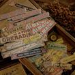 پک استیکر وارداتی Retro English