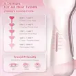 فر کننده مو شیگلم مدل Cupid’s Charm Beach Babe Hair Waver سایز 19 میلی‌متر با تایمر هوشمند و پوشش سرامیکی