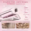 فر کننده مو شیگلم مدل Cupid’s Charm Beach Babe Hair Waver سایز 19 میلی‌متر با تایمر هوشمند و پوشش سرامیکی