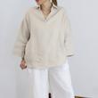 شومیز لینن zara جلو بسته-0517