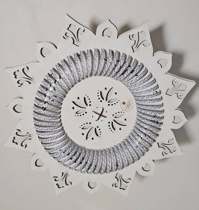 لامپ خورشیدی دو تخته مدل آفتابگردان