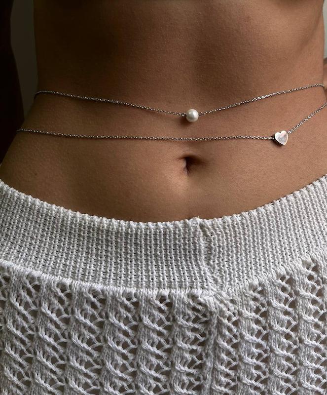 زنجیر بدن قلب و مروارید