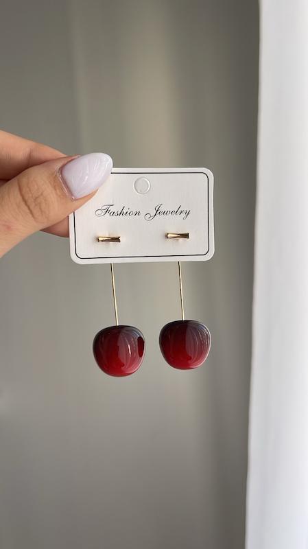 گوشواره گیلاسی🍒