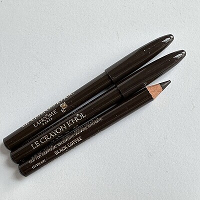 مداد چشم لانکوم رنگ بلک کافی -lancome black coffe eye pencil