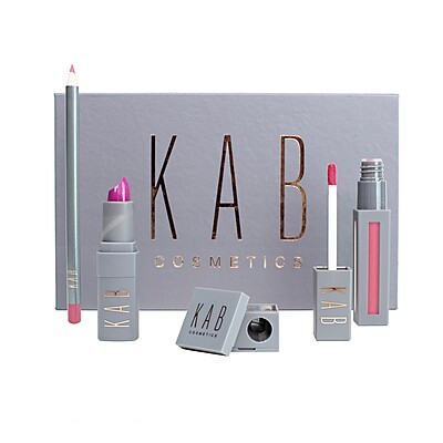 پک آرایش لب کَب - kab cosmetics lip set