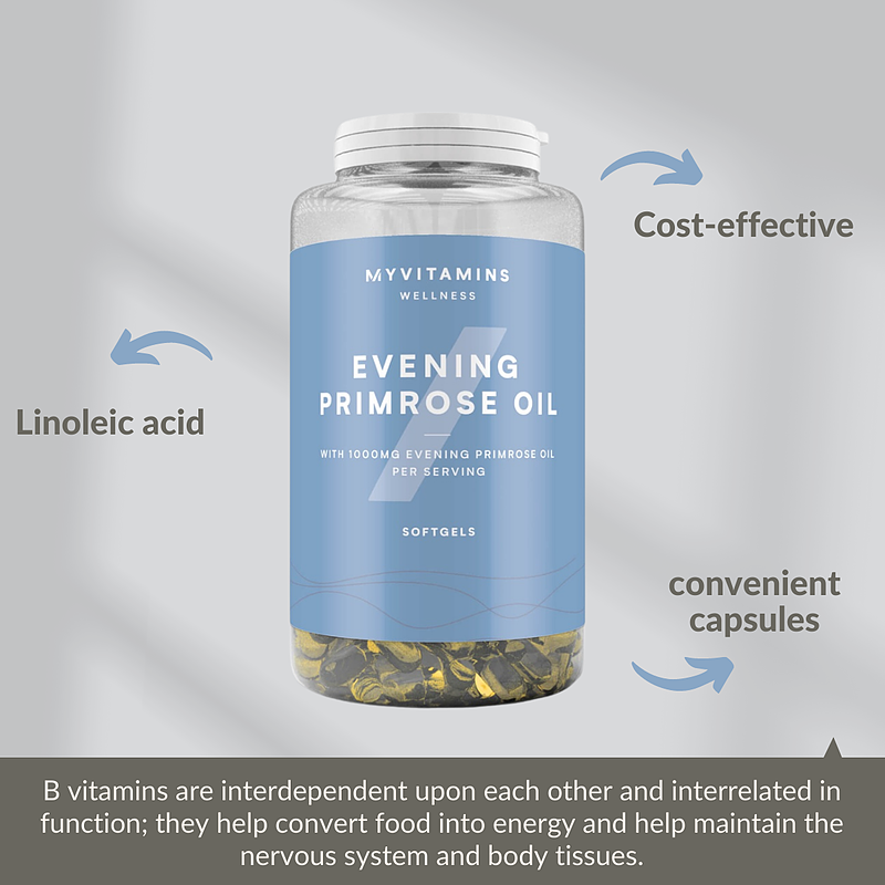 قرص سافت ژل گل مغربی مای ویتامینز-evening primerose oil my vitamins