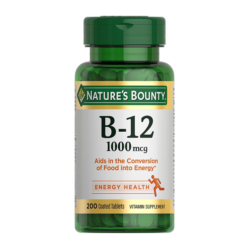 قرص‌مکمل ب۱۲ نیچرز بونتی -nature's bounty b12