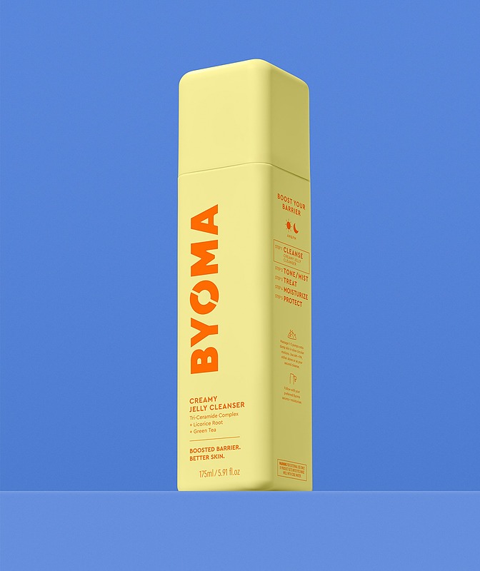 کلینزر ژلکرمی بایوما -byoma creamy jelly cleanser