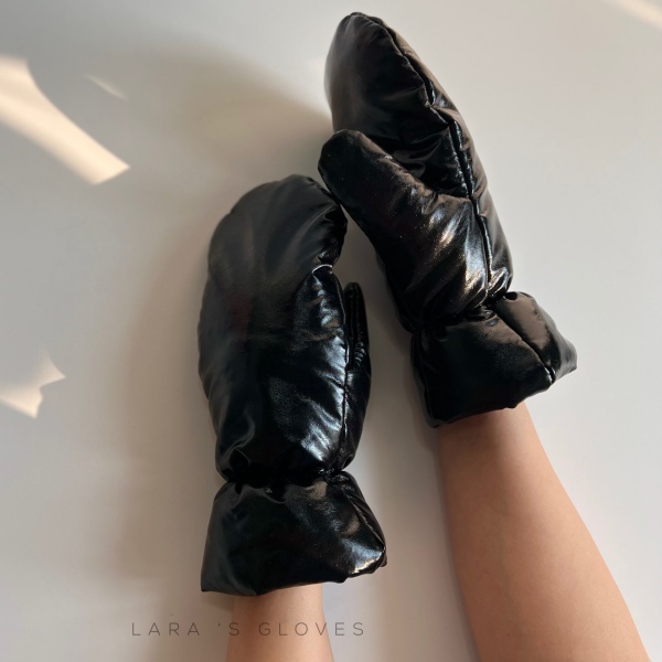 دستکش پافر - ورنی