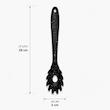 سرویس کفگیر و ملاقه سیلیکونی Galaxy Black 
