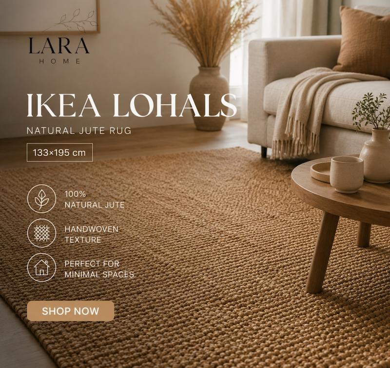 فرش جوت IKEA مدل LOHALS
