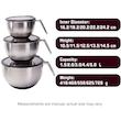 کاسه استیل درب‌دار دسته‌دار مدل MixPro 304