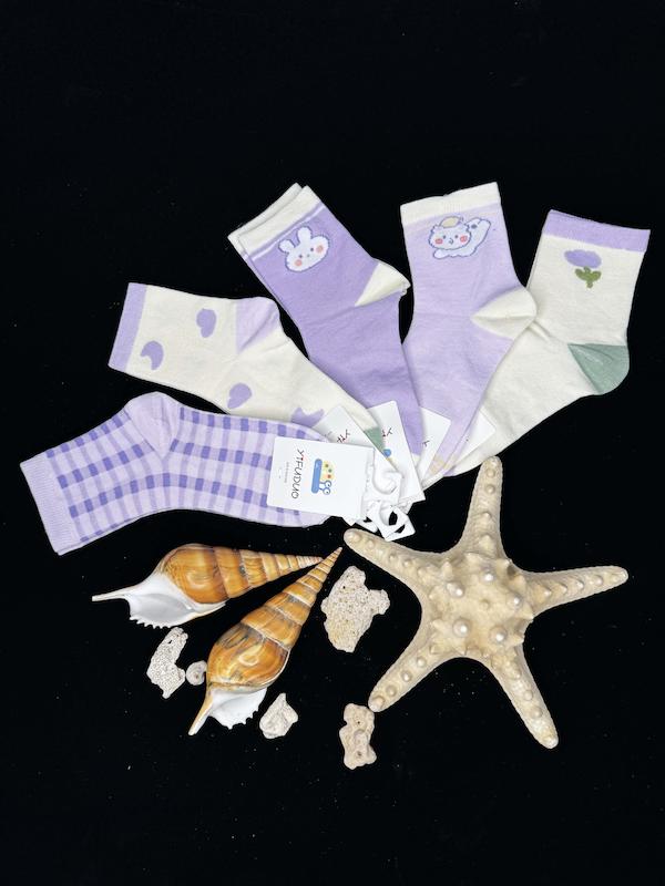 جوراب نیم ساق کد 0804