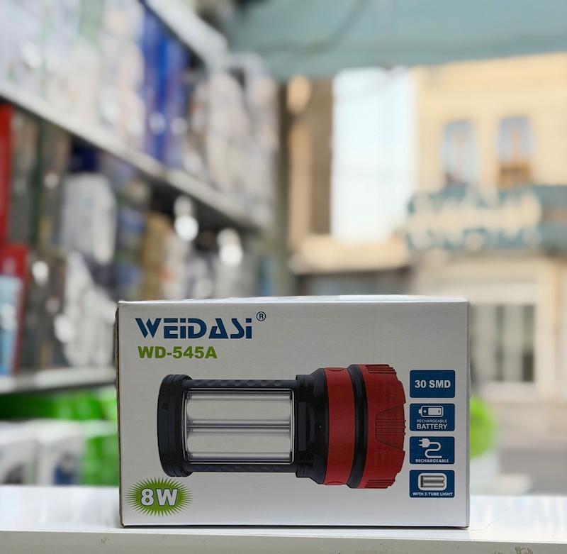 چراغ قوه و مهتابی شارژی ویداسی مدل WD 545A