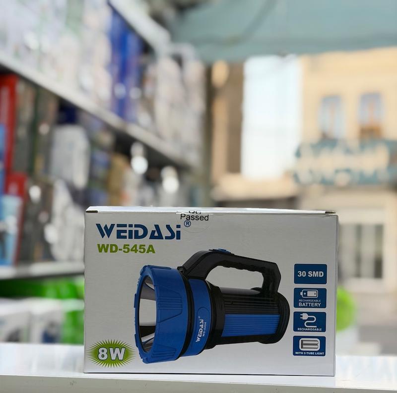 چراغ قوه و مهتابی شارژی ویداسی مدل WD 545A