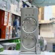 پنکه شارژی مه پاش دو فن چرخشی  مدل 607 ریموت دار با پایه چرخشی و نور RGB در هردوفن‌ و مخزن مه‌پاش