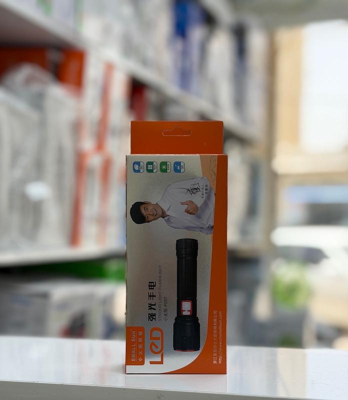 چراغ قوه اسمال سان مدل ZY-P007 دستی LED ۱۵۰۰ لومن و باطری قابل تعویض