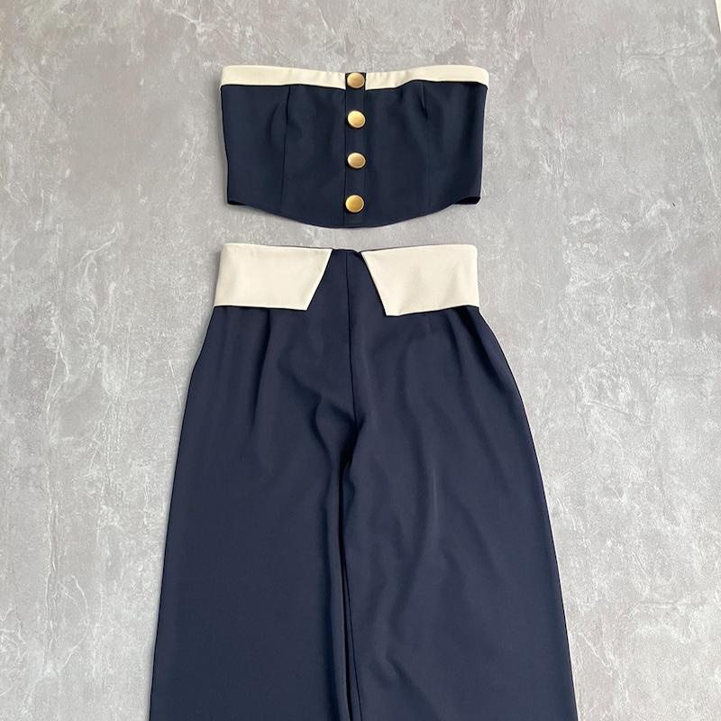 کراپ و شلوار 