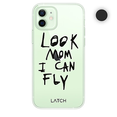 Look Mom I Can Fly (Black)