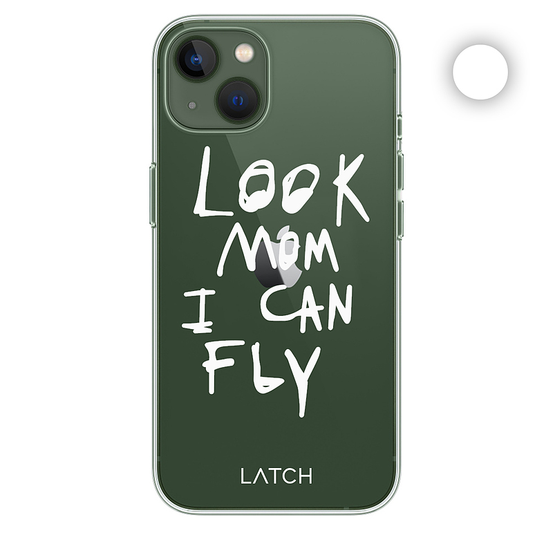 Look Mom I Can Fly (White)
